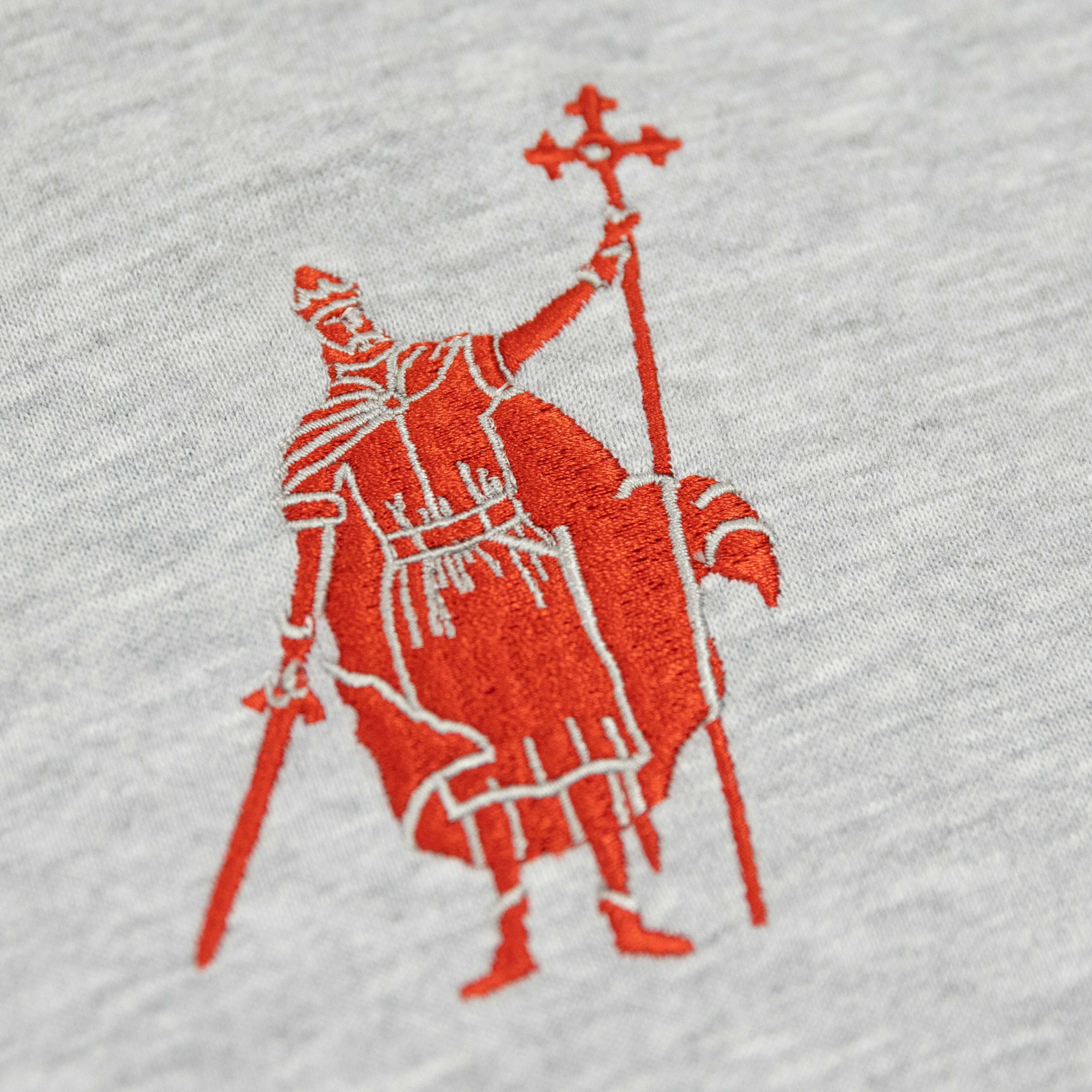 SUDADERA SG GRIS/ROJO - Image 4